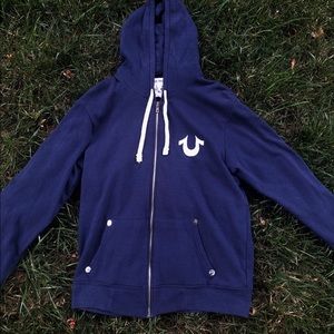 True Religion Zip Up Hoodie